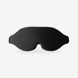 AerPack 3D Sleep Mask in Black, front view