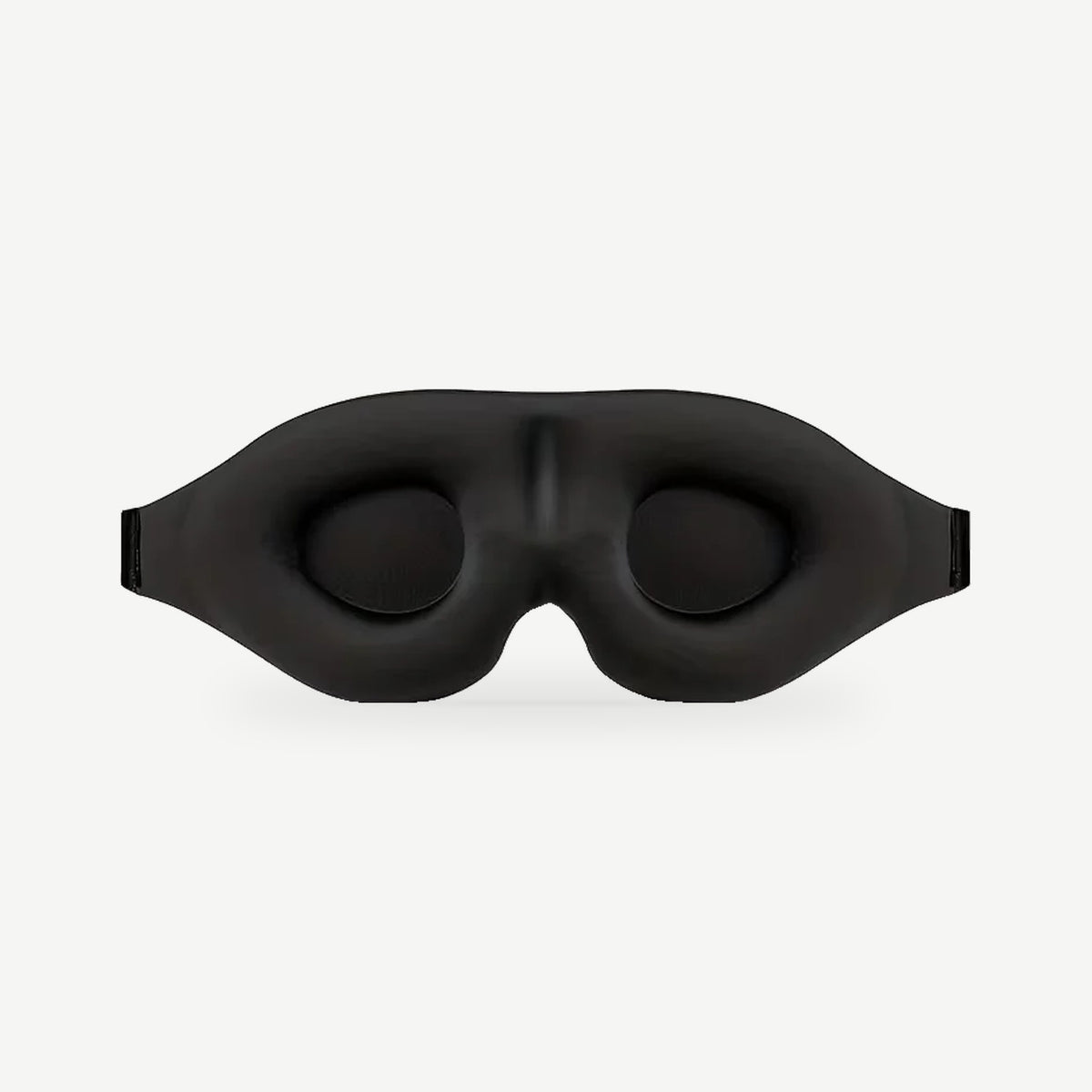 AerPack 3D Sleep Mask, inside view: padded rings and nose cut-out